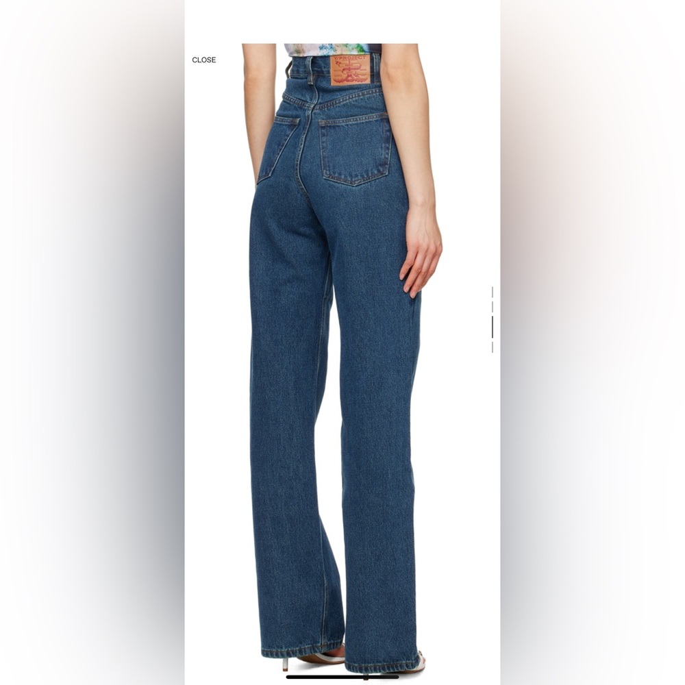 Y/PROJECT Cut out Jeans - Picture 5 of 11